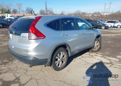 2013 Honda Cr-V Ex z USA, uszkodzony, nr VIN 2HKRM4H50DH645758